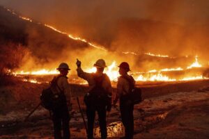 Incendi in California