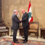 Libano, Tajani incontra a Beirut il neo presidente Aoun