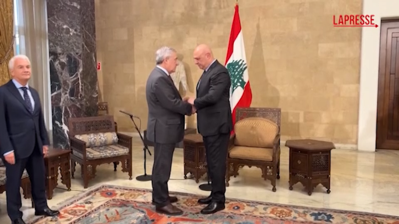 Libano, Tajani incontra a Beirut il neo presidente Aoun