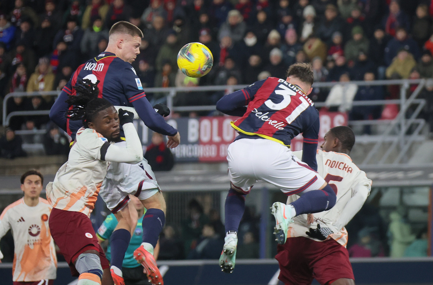 Serie A, Bologna-Roma 2-2 Serie A, Bologna-Roma 2-2