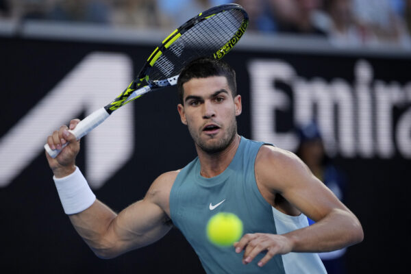 Australian Open tennis a Melbourne