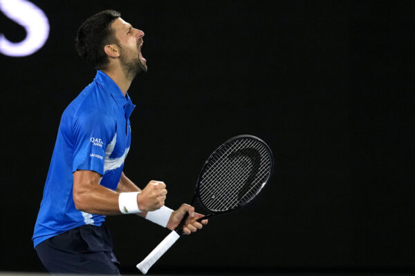 Australian Open - Novak Djokovic vs Nishesh Basavareddy