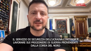 Ucraina, Zelensky: “Pronti a scambio tra prigionieri nordcoreani e ucraini”