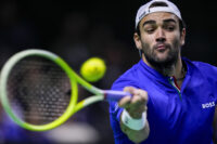 Matteo Berrettini vs Botic van de Zandschulp - Tennis, finale Coppa Davis Italia-Olanda