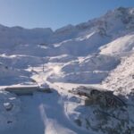 Live su ghiacciaio Presena per il Milka Paradice Dome con i Tiromancino