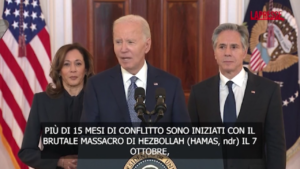 Tregua a Gaza, la clamorosa gaffe di Biden: confonde Hezbollah con Hamas