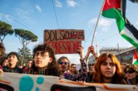 Manifestazione e corteo da Piazzale del Verano a Piazza del Popolo Contro il DDL Sicurezza