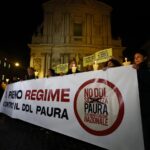 Ddl Sicurezza, in piazza ‘100mila luci contro il buio del regime’