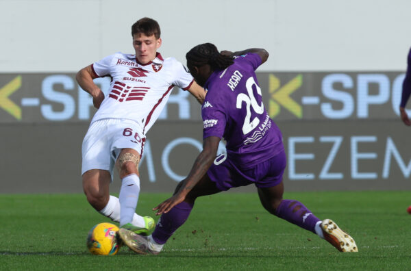 Fiorentina-Torino 1-1, i granata in 10 riprendono i viola