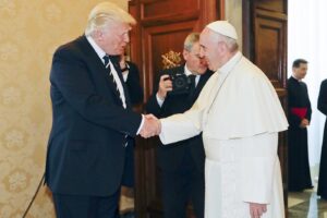 TRUMP IN VATICANO DA PAPA FRANCESCO