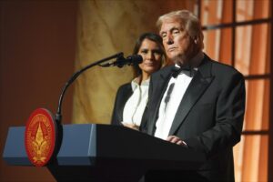 La cena ufficiale per il Presidente eletto Donald Trump