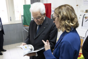 Il Presidente Mattarella visita l’Istituto Comprensivo Statale Edmondo De Amicis Leonardo Da Vinci di Palermo