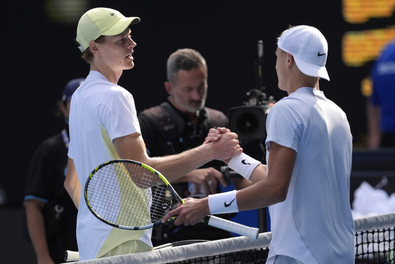 Australian Open 2025, Sinner ai quarti eguagliato record di