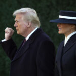 Melania Trump, insediamento in grande stile: ecco il look della First Lady