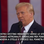 Usa, Trump: “Metteremo la nostra bandiera a stelle e strisce su Marte”. E Musk esulta