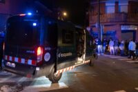 Night of incidents in Santa Coloma de Gramenet, Barcelona