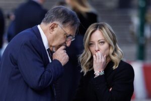 Altare della Patria - Cerimonia per il 79mo anniversario della Liberazione