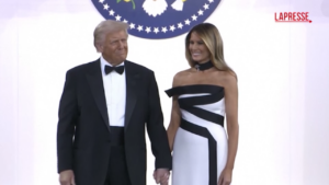 Usa, il ballo di Trump e Melania