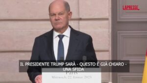 Scholz: “Per l’Europa la presidenza Trump sarà una sfida”