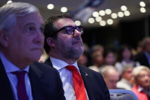 Bologna - Il vicepremierSalvini partecipa all’incontro a sostegno della candidatura di E. Ugolini