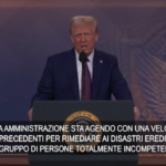 Davos, Trump: “Abbiamo ereditato il caos economico da incompetenti”