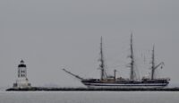 La nave Amerigo Vespucci arriva a Los Angeles: il viaggio intorno al mondo all’insegna del Made in Italy