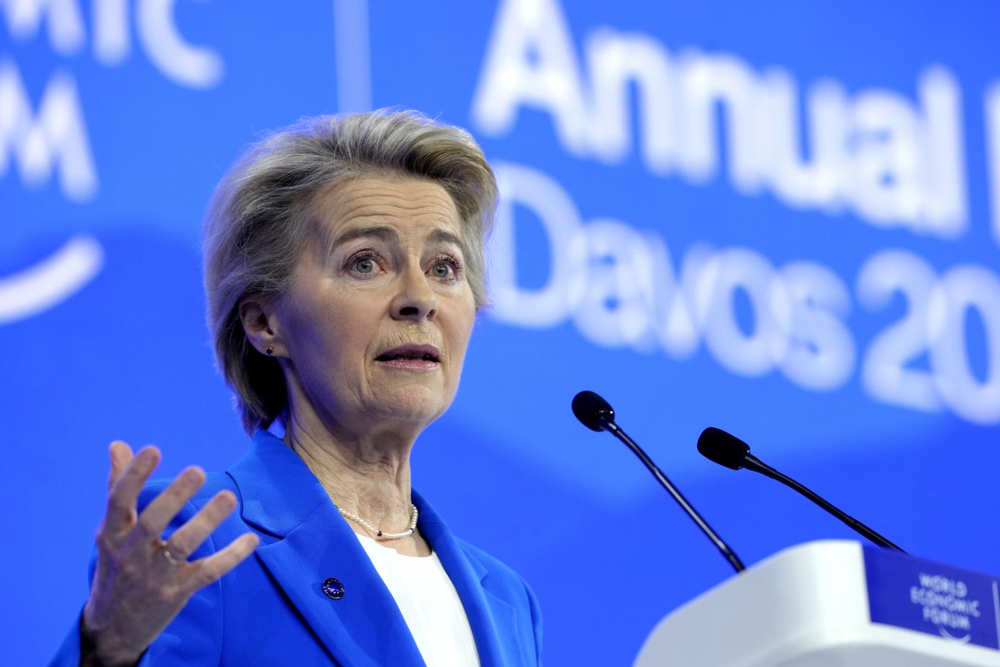 Clima, von der Leyen risponde a Trump: “Forum globale per transizione energetica”