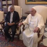 Papa Francesco incontra presidente Panama, colloquio di 30 minuti