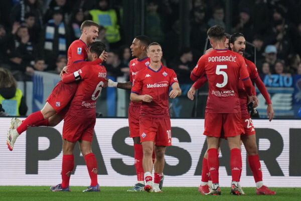 Serie A, la Lazio cade in casa contro la Fiorentina: 1-2 all’Olimpico