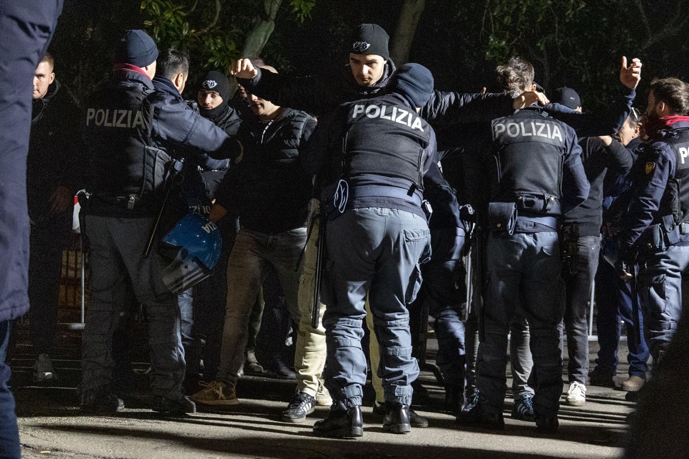 Europa League Roma-Eintracht, barriere in piazza di Spagna
