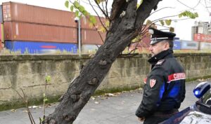 Carabinieri al porto di Napoli