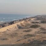 Gaza, prosegue l’esodo dei palestinesi verso il nord della Striscia