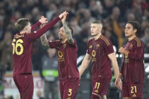 Europa League, Roma-Eintracht Francoforte 2-0