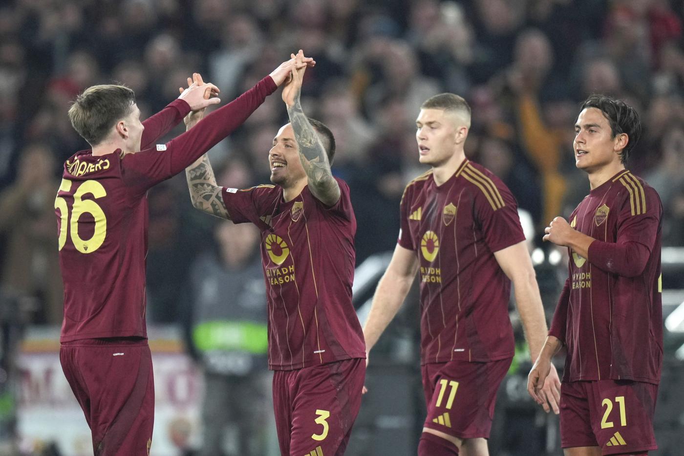 Europa League, Roma Eintracht Francoforte 2 0