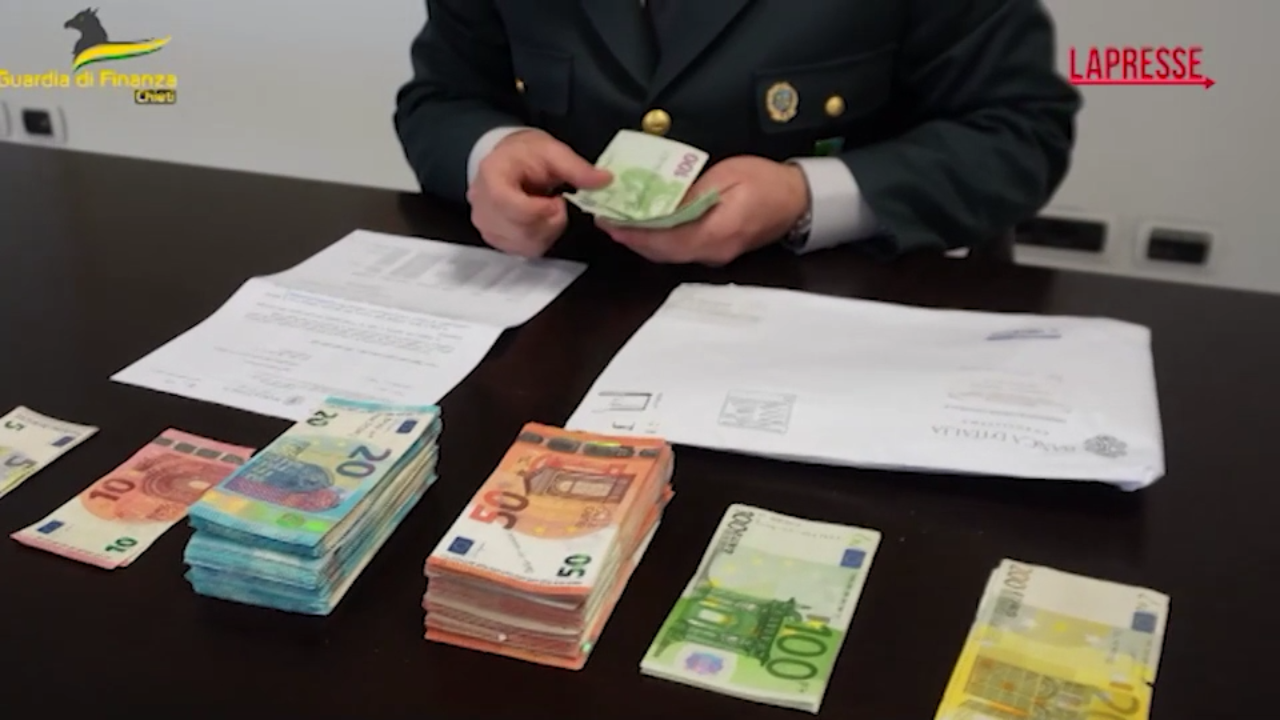 Chieti, sequestrate banconote false per 12mila euro