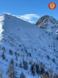 Valanga Val Susa, distacco a Bardonecchia