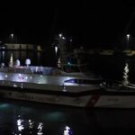 L’arrivo a Bari della nave con a bordo i 43 migranti provenienti dall’Albania