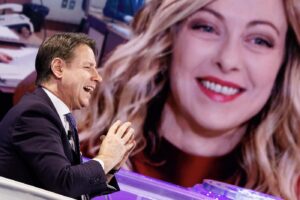 Giuseppe Conte ospite a Porta a Porta