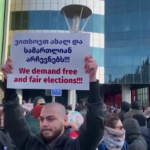 Georgia, manifestanti tentano di bloccare autostrada a Tbilisi