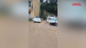 Nubifragio a Catanzaro: torrenti in piena, allagamenti e frane