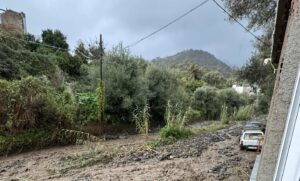 Maltempo a Messina, esonda torrente a Zafferia
