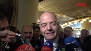 Infantino: “L’Italia deve fare meglio sugli stadi”