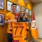 Morata al Galatasaray, il calciatore in Turchia con la moglie Alice Campello