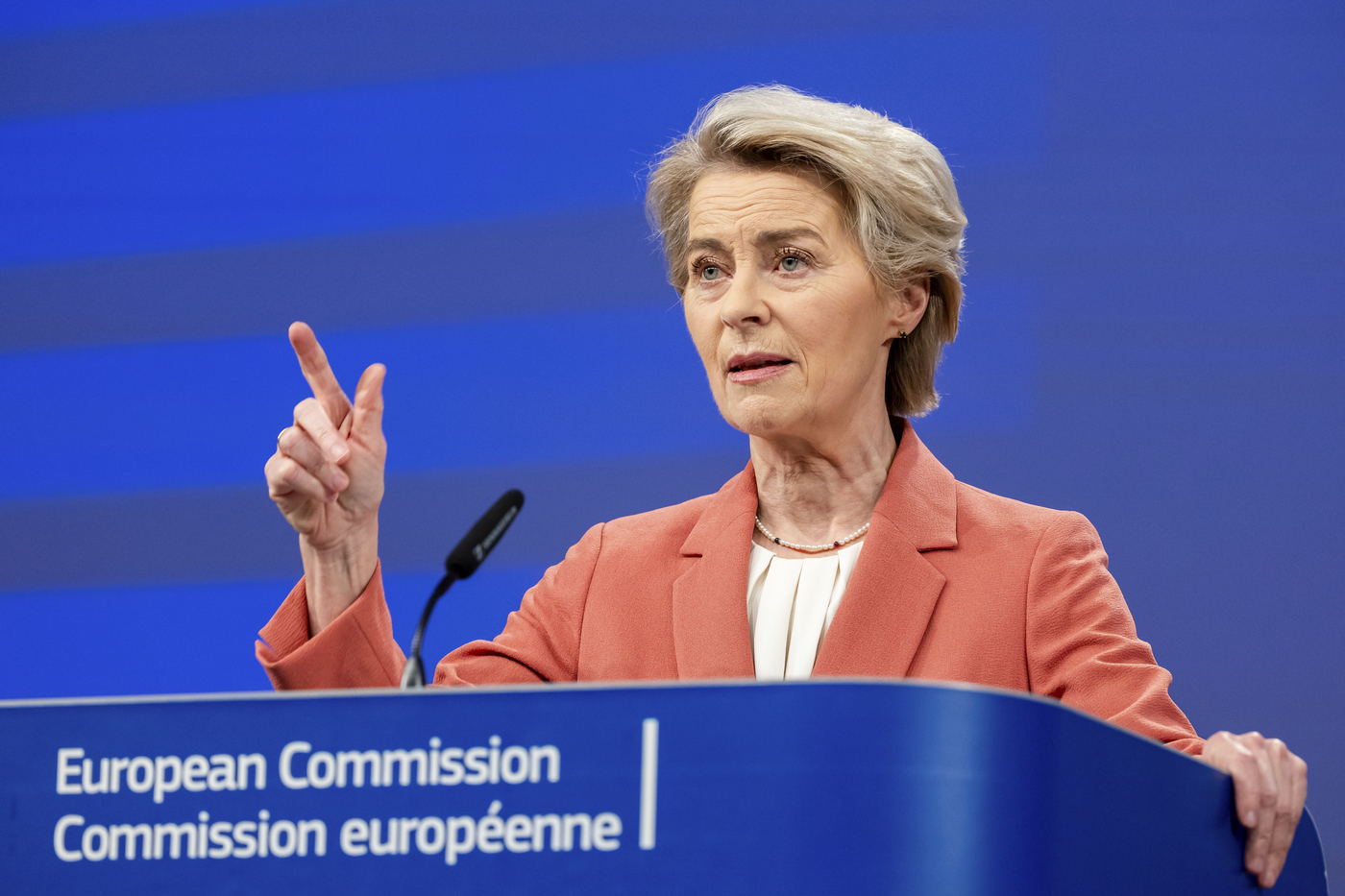 Ue, von der Leyen: “In un mondo irascibile, l’Europa deve mantenere la calma”