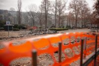 Cantiere al Parco del Valentino