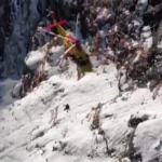 Val d’Aosta: snowboarder in difficoltà recuperato da Soccorso Alpino