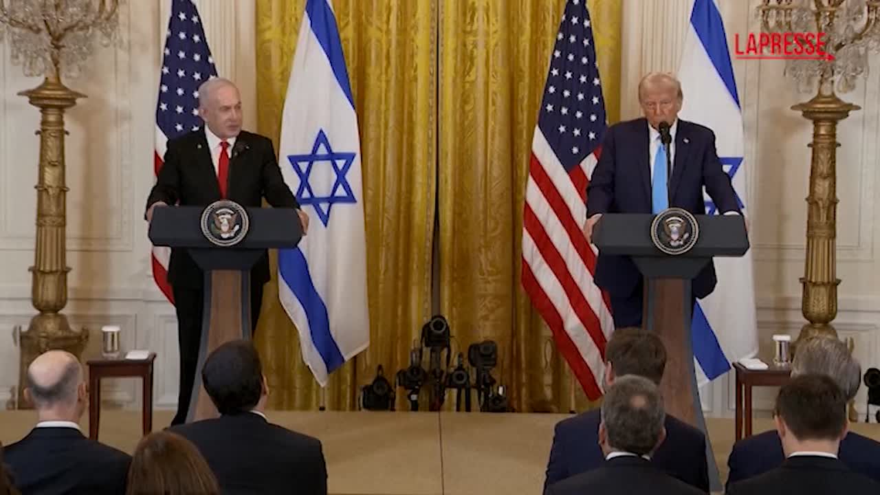 Usa, Netanyahu alla Casa Bianca: “La vittoria di Israele sarà vittoria dell’America”