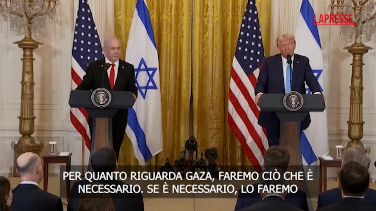 Gaza, Donald Trump: “Se necessario manderemo le truppe Usa”