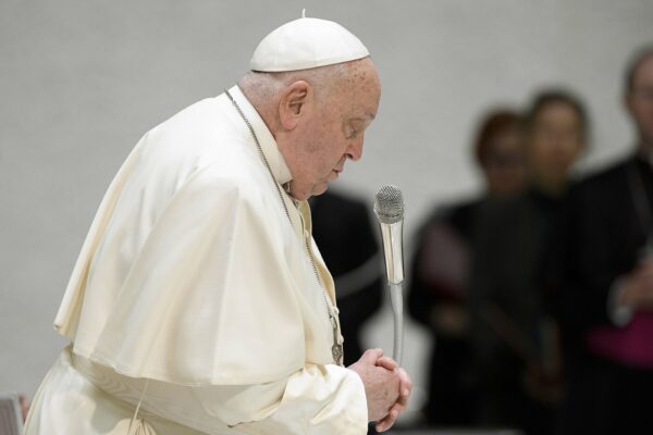 Papa Francesco in udienza generale del mercoledì