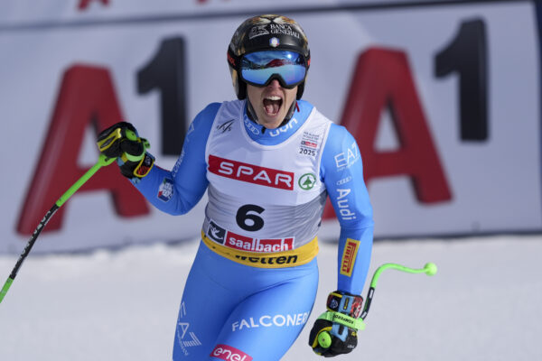 Campionati mondiali di sci alpino - Super-G femminile a Saalbach-Hinterglemm in Austria.